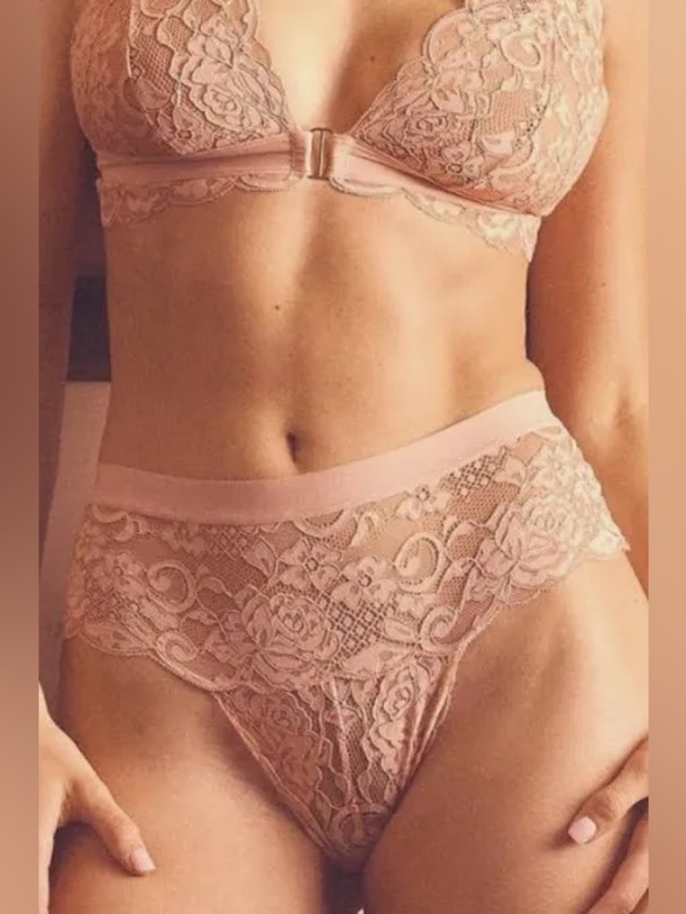 55: NWT We Are HAH Spin Me Panty - copper rose